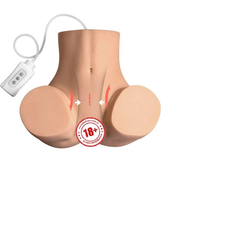 Shequ Gina Otomatik Şarjlı ve Hareketli Vajina Masturbator