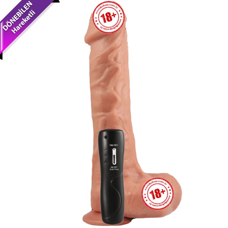 Shequ Mike`s Hareketli Realistik Titreşimli Penis 21 cm