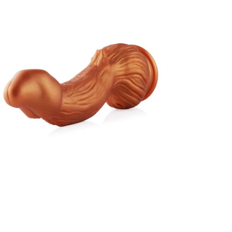 Shewu Jelly Dildo Monster 1 Squamule Realistik Penis 