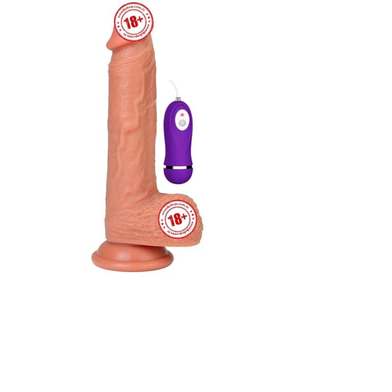 Xise Dildo Series Little Dean Çift Katmanlı 21 cm Realistik Penis 