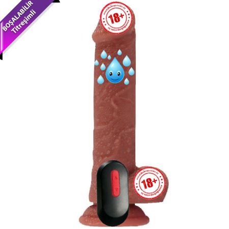 Shequ Dave Vibrating Boşalabilir Orgazm Penis SQ-WBD10142-V