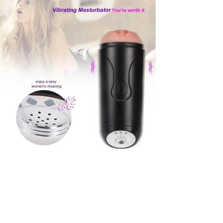 Shequ Fanny Sesli ve Hava Basınç Özellikli Şarjlı Titreşimli Masturbator
